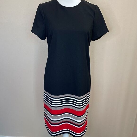 5.New! Premise Dresses| T shirt dress| striped| Woman’s Medium - Picture 8 of 9